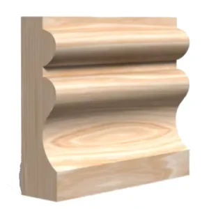 Moldura decorativa de madera T-1997, para paredes, puertas, zócalos etc